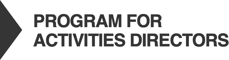 Programs for Activities Directors